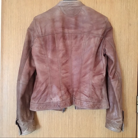 Italian Leather jacket - Picture 2 of 2